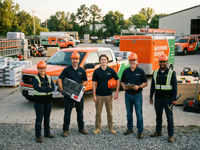 Natiowide Roofers - roof installation in East Dublin near me